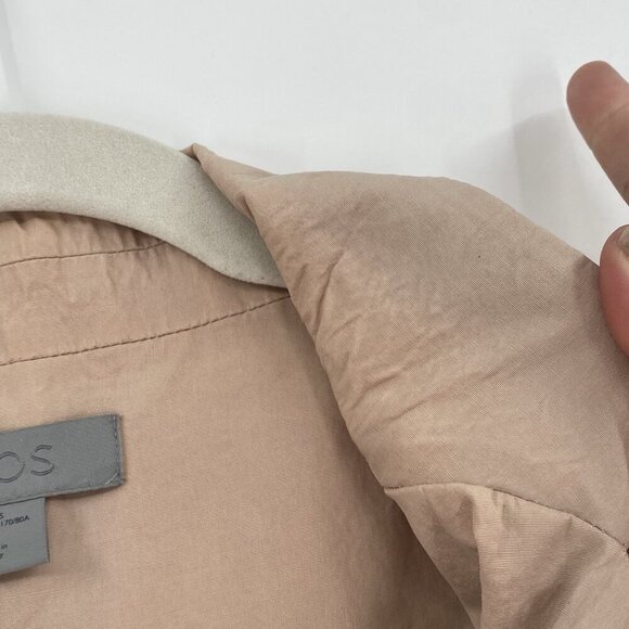 COS Small Beige Oversized Playsuit Romper Minimalist Quiet Luxury Old Money - Picture 10 of 16